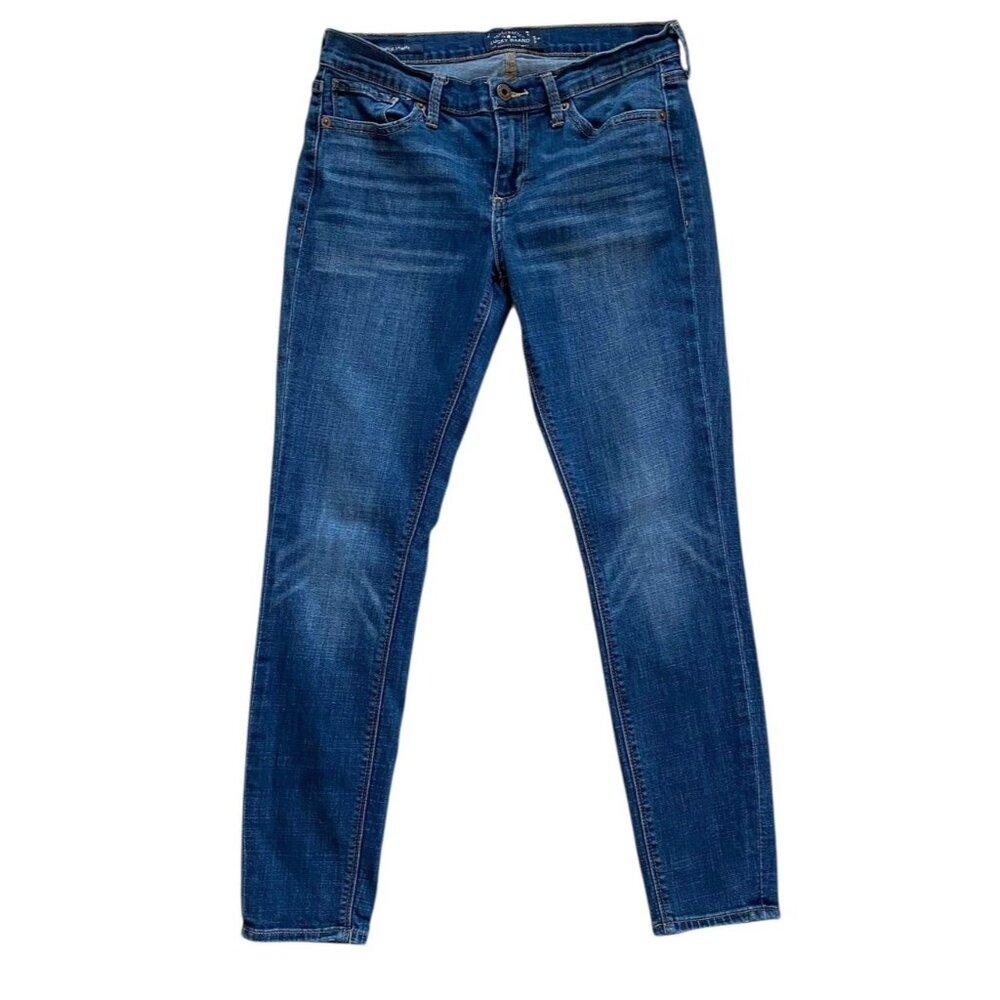 Lucky Brand Jeans Womens Size‎ 6  Blue Charlie Skinny Medium Dark Wash Stretch